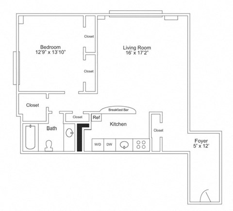 One Bedroom Executive Large